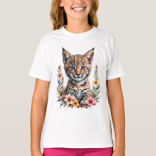 Niedlicher niedlicher Katzenkuchen T-Shirt (Vorderseite)