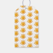 Niedlicher Nordischer Weihnachtsgnome Geschenkanhänger (Rückseite)