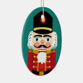 Niedlicher Nussknacker des Babys erstes Weihnachts Keramik Ornament (Rechts)