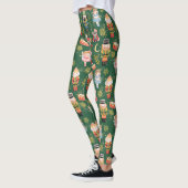 Niedlicher Nutcracker Ballet Green Leggings (Links)