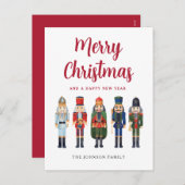 Niedlicher Nutcracker Frohe Weihnachten (Vorne/Hinten)