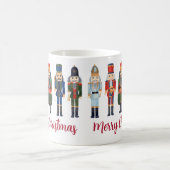 Niedlicher Nutcracker Frohe Weihnachten Kaffeetasse (Mittel)