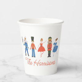 Niedlicher Nutcracker Personalisiert Weihnachten Pappbecher