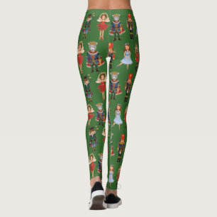 Niedlicher Nutcracker Weihnachtsfeiertag Party Leggings