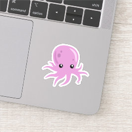 Niedlicher Octopus-Aufkleber für den Vinyl-Schnitt Aufkleber