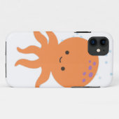Niedlicher Octopus-Cartoon Case-Mate iPhone Hülle (Rückseite (Horizontal))