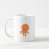 Niedlicher Octopus-Cartoon Kaffeetasse (Links)