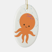 Niedlicher Octopus-Cartoon Keramikornament (Rechts)