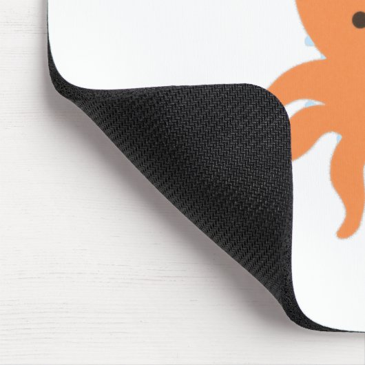 Niedlicher Octopus-Cartoon Mousepad (Ecke)