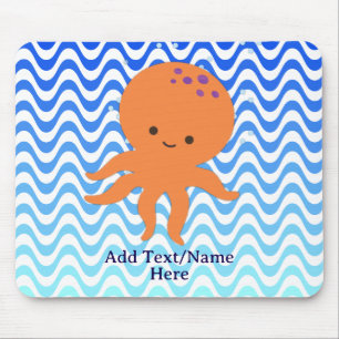 Niedlicher Octopus-Cartoon Mousepad