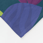 Niedlicher Octopus Meer Personalisierte Kinder Fleecedecke (Ecke)