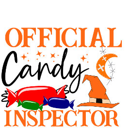 Niedlicher Offizieller Candy Inspector Tasche