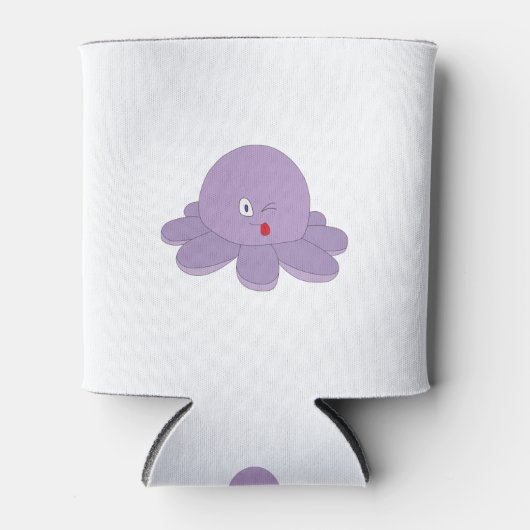 Niedlicher Oktopus Dosenkühler (Vorderseite)
