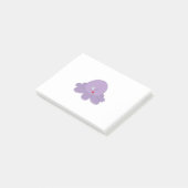 Niedlicher Oktopus Post-it Klebezettel (angewinkelt)