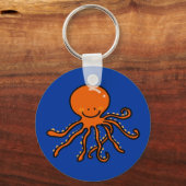 niedlicher Oktopus Schlüsselanhänger (Vorderseite)