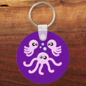 Niedlicher Oktopus Schlüsselanhänger (Vorderseite)