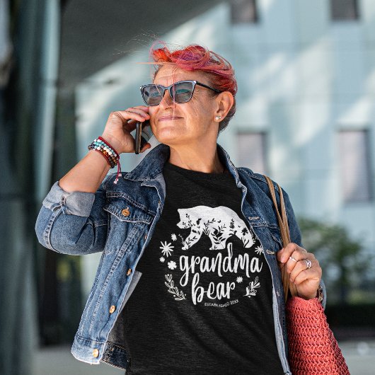 Niedlicher Oma-Bär | Geschenk für Oma T-Shirt
