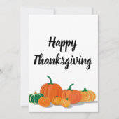 Niedlicher Orange Pumpkin Gewürz Einladung (Vorderseite)