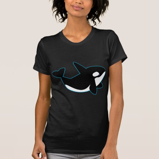 Niedlicher Orca (Mörder-Wal) T-Shirt (Vorderseite)
