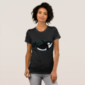 Niedlicher Orca (Mörder-Wal) T-Shirt (Vorne ganz)