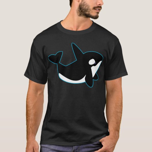 Niedlicher Orca (Mörder-Wal) T-Shirt (Vorderseite)