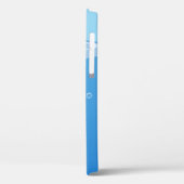 Niedlicher Orca-Wal im Ozean mit Individuelle Name Case-Mate iPhone Hülle (Rückseite / Links)