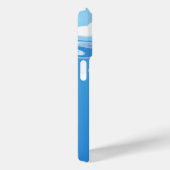 Niedlicher Orca-Wal im Ozean mit Individuelle Name Case-Mate iPhone Hülle (Rückseite / Rechts)