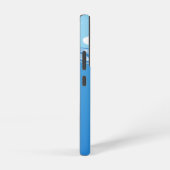 Niedlicher Orca-Wal im Ozean mit Individuelle Name Samsung Galaxy Hülle (Rechte Seite)