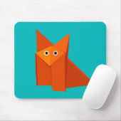 Niedlicher Origami Fox Mousepad (Mit Mouse)