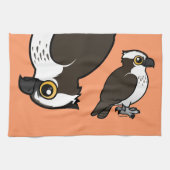 Niedlicher Osprey Geschirrtuch (Horizontal)