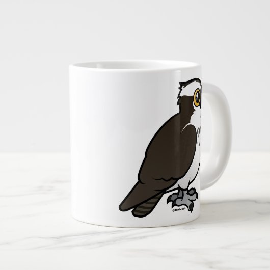 Niedlicher Osprey Jumbo-Tasse (Vorderseite Rechts)