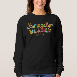 Niedlicher Osteratmungstherapeut Rt Bunny Oars Ea Sweatshirt