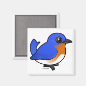 Niedlicher Osterbluebird Magnet (Vorderseite/Rückseite)
