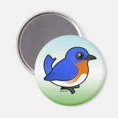 Niedlicher Osterbluebird Magnet (Vorderseite/Rückseite)