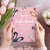 Niedlicher Osterbrunch Einladung