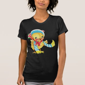 Niedlicher Osterchic auf Black T Shirt