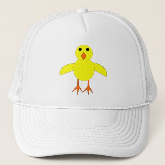 Niedlicher Osterchick-Hat Truckerkappe (Vorderseite)