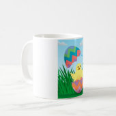 Niedlicher Ostereier Kaffeetasse (Vorderseite Links)