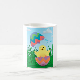 Niedlicher Ostereier Kaffeetasse