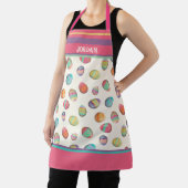 Niedlicher Ostereier Muster Pastel Individuelle Na Schürze (InSitu)