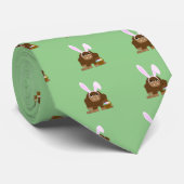 Niedlicher Osterfuß Krawatte (Gerollt)