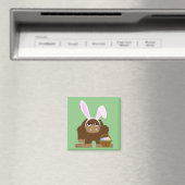 Niedlicher Osterfuß Magnet (In Situ (Geschirrspüler))