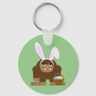 Niedlicher Osterfuß Schlüsselanhänger