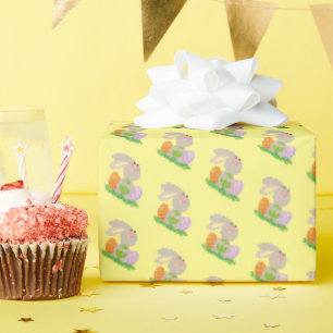 Niedlicher Ostergebälk Geschenkpapier