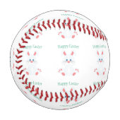 Niedlicher Osterhase Baseball (Vorderseite Links)