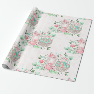 Niedlicher Osterhase Geschenkpapier