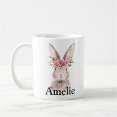 Niedlicher Osterhase Kaffeetasse (Links)