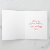 Niedlicher Osterhase Karte (Innenseite)