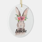 Niedlicher Osterhase Keramik Ornament (Rechts)