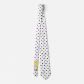 Niedlicher Osterhase Krawatte (Rückseite)